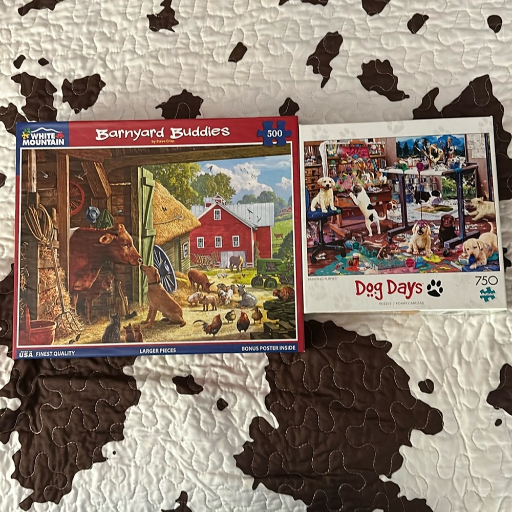 Two puzzles